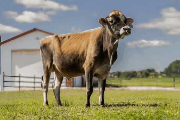 De Jersey stier Quentin